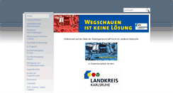 Desktop Screenshot of lebenpur.landkreis-karlsruhe.de
